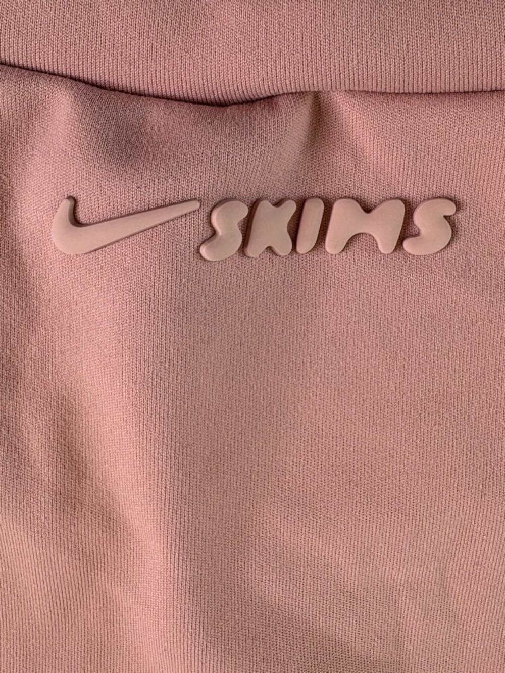 SKIMS x Nike Padded Baby Tee – Himalayan Pink – Size XL – Sculpted Stretch Top - Picture 8 of 16